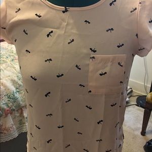 Sweet Rain Dragonfly blouse